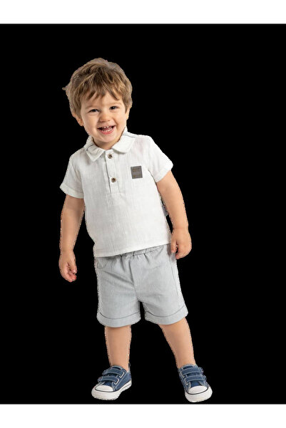 The-kid.co DEMIR LINEN SET - GREY