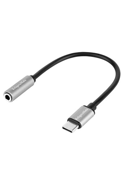 OEM Cablu adaptor USB Type C tata - JACK 3.5 mm mama KRUGER&MATZ