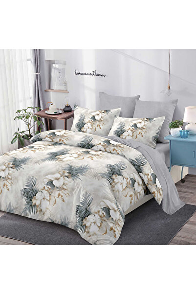 OEM Lenjerie de pat pentru pat dublu 2 persoane, CVA din Finet, 6 piese, DREA...