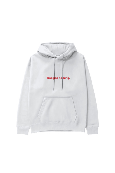 The Lucid Lab Imagine Nothing Hoodie - White