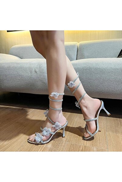 Tonii Women's sandals with heels, Eco-leather, 1025