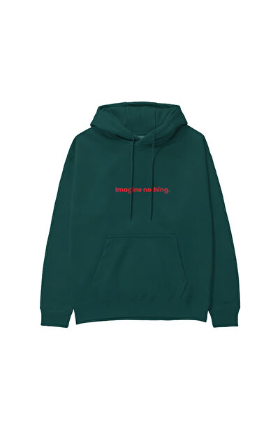 The Lucid Lab Imagine Nothing Hoodie - Dark Green