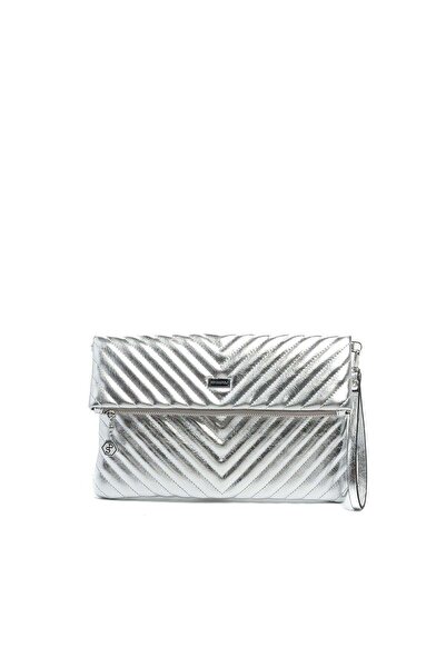 Silver Polo Silver & polo sp1134 women's portfolio & clutch - crash silver-si...
