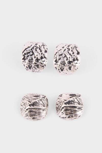 DeFacto Women's 2-Piece Earrings H0834Axns