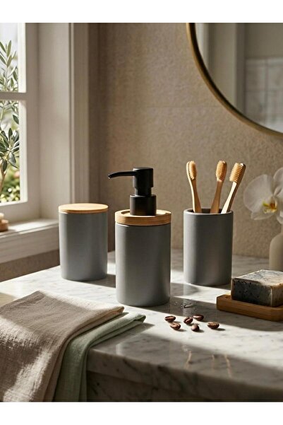 cook&kitchen Tohana Ceramic Bathroom Set 3-Piece