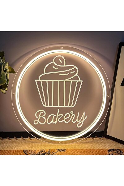 Slasa The World Is Yours Neon Sign LED Light with 6mm Acrylic Base, 30x30cm R...