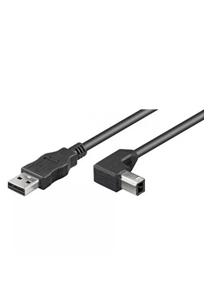 goobay USB printer cable 90 degrees 2m copper