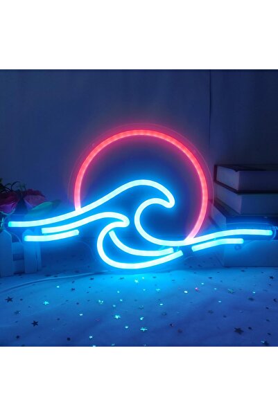 Slasa Flower Vase Neon Sign LED Light with 6mm Acrylic Base, 42x30cm Floral D...