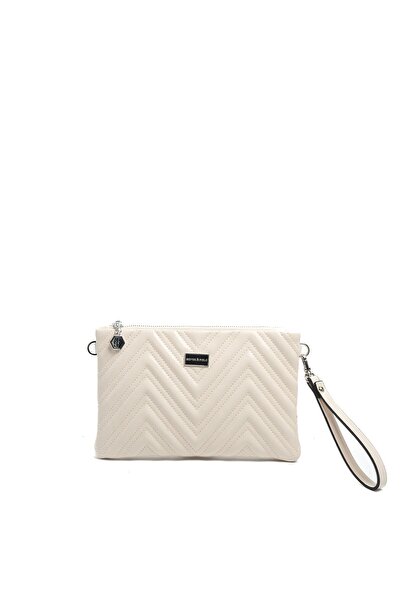 Silver Polo Silver & Polo Sp1250 Women's Portfolio & Clutch Crash Beige-Beige