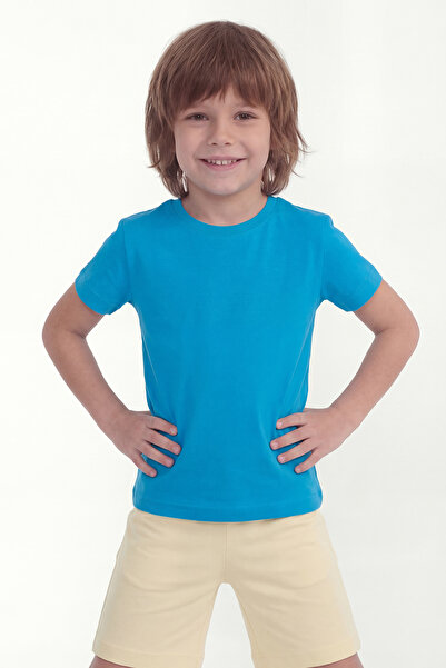 Modmey Boy's Short Sleeve Cotton T-Shirt