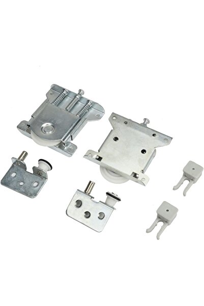 I Best FZE Sliding Wardrobe Door Parts Kit - Replacement Wheels & Guides for ...