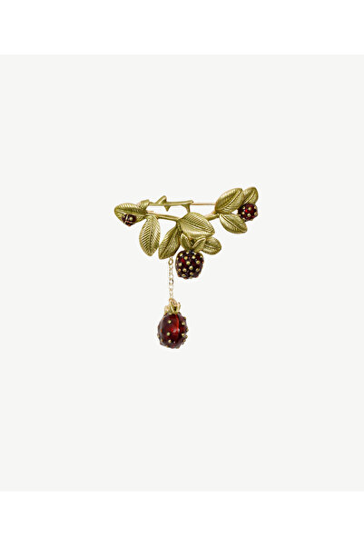 Yargıcı Meyve Figürlü Broş