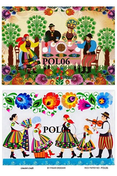 LİNEART PİRİNÇ DEKOPAJ POL06