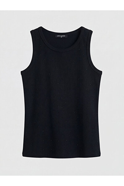 LC Waikiki Μαύρο γυναικείο εσώρουχο με λαιμόκοψη