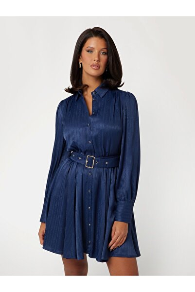 Guess Marciano fit-and-flare mini dress