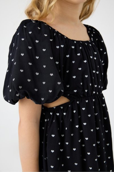 Tyess Rochie neagră pentru fete BG Store