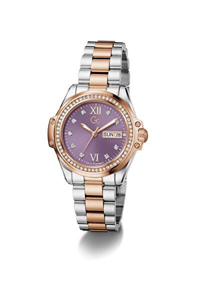 Guess Gc Bolt Lady mid size metal watch
