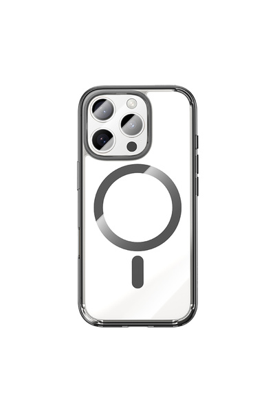 Benks iPhone 16 Pro Uyumlu Kılıf M-safe Şarj Özellikli Airbagli Şeffaf Lucent...