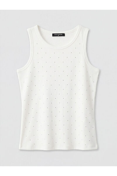 LC Waikiki Γυναικείο εσώρουχο Ecru Crew Neck