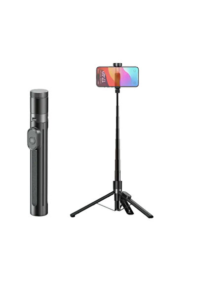 Jmary KT-209 180 Derece Dönebilen Kablosuz Kumandalı Tripod ve Selfie Çubuğu ...