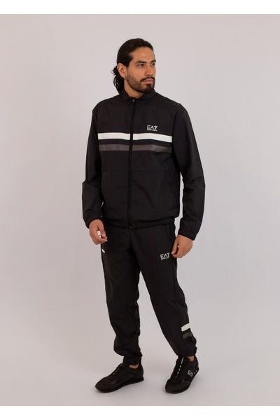 EA7 Black tracksuit