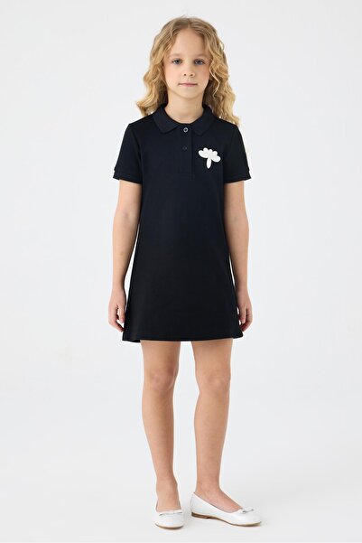 Tyess Μαύρο φόρεμα για κορίτσι BG Store