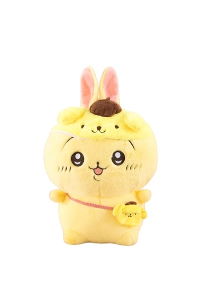 Kawaii Chiikawa Plush Doll with Sanrio Mini Shoulder Bag – Soft Stuffed Toy f...