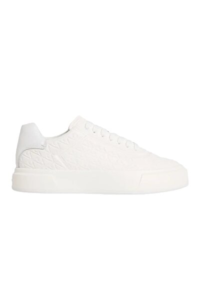 Calvin Klein Pantofi sport BASKET CUPS LACE UP AOP LTH