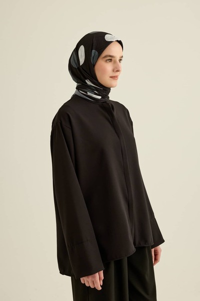 Modakaşmir Veliki bambusov šal sa polka-točkastim uzorkom