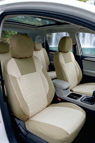 SM OTO KILIF Venus Series Mesh Fabric Universal Car Seat Cover Full Set