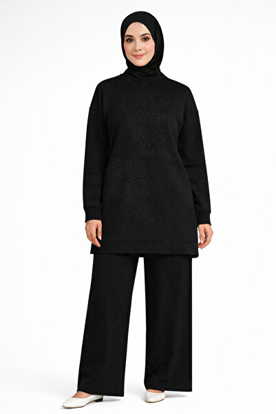 Günpa Collection GÜNPA 62703-26 طقم ملابس إسلامية بتفاصيل حجرية، تصميم مريح، ...