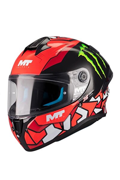 MT KASK FF106B TARGO S PIQUERAS B5 PARLAK FULL FACE (KAPALI KASK)