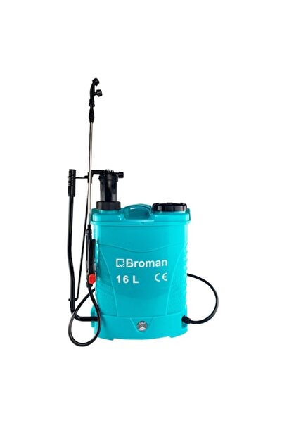 broman Pulverizator electric și manual, 16L, 12V, Lance telescopică, 3 duze, ...