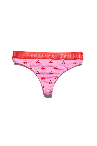 Paul Kenzie Valentine Collection - Women's String Panties - Cherries on Top