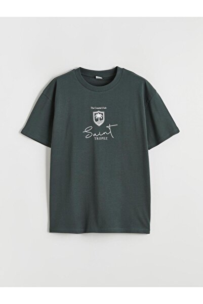 LC Waikiki Tricou pentru băieți cu imprimeu Sparkly Choices Zero Roba Collar ...