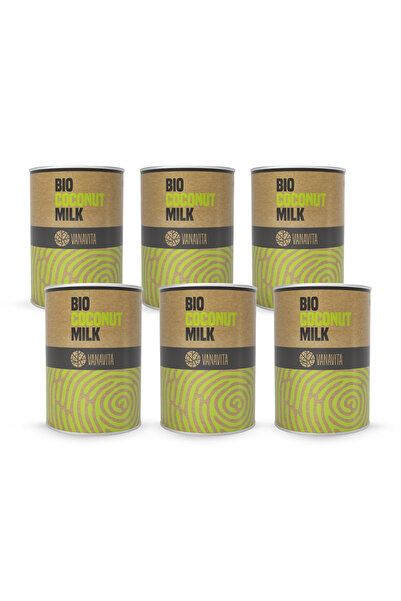 GymBeam Lapte de cocos BIO 400 ml, 6 x 400 ml