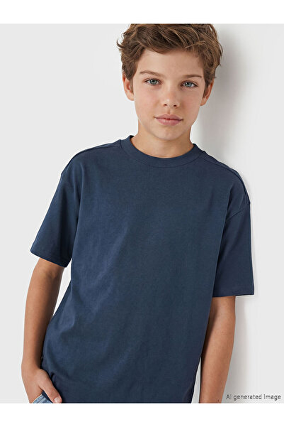 LC Waikiki Esvab • Modern & Distinctive Zero Roba Collar Boys' T-Shirt