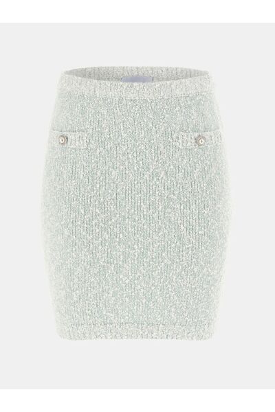 Guess Bouclé mini sweater skirt