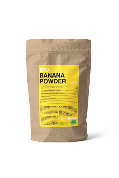 GymBeam Pudră de banane BIO 200 g, 200 g
