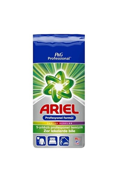 Ariel Professional P&G Fresh 15 Kg, Detergent pudră de rufe, Universal automa...