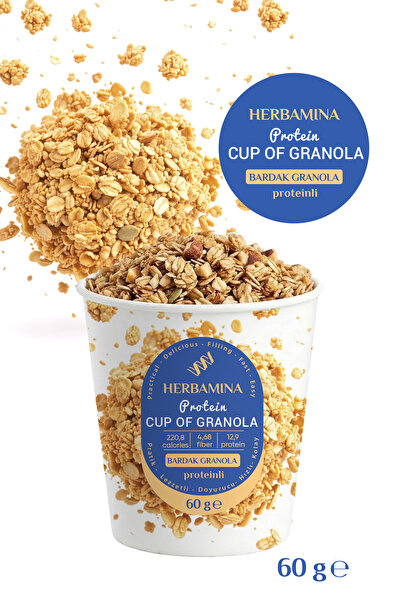 Herbamina Bardak Granola Proteinli - 60 gr