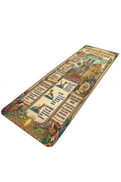 Harika bir ev Hari̇kabi̇rev |   Yoga Mat Pilates Cushion Washable Non-Slip Ba...