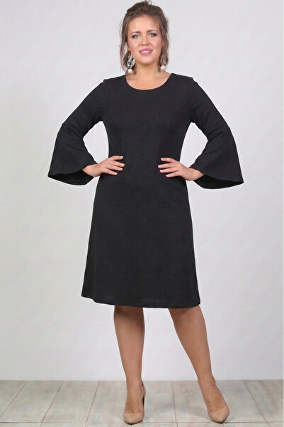 Curvy Trend Rochie din viscoză cu mâneci bufante, mărime mare