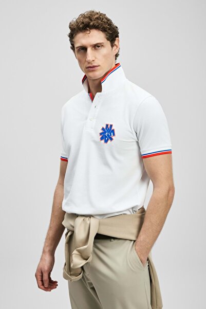 Lufian 111040244 Gavın Smart Ανδρικό T-shirt με λαιμόκοψη πόλο Ανδρικό T-shir...