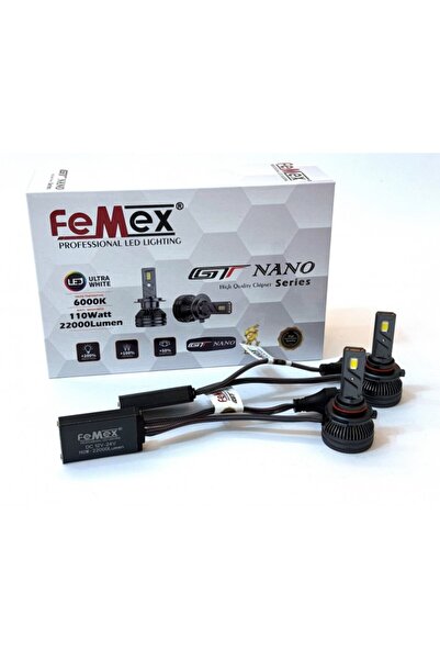 FEMEX Hyundai Bayon 2021- SONRASI KISA UZUN FAR LED AMPUL GT NANO PRO HB3 9005