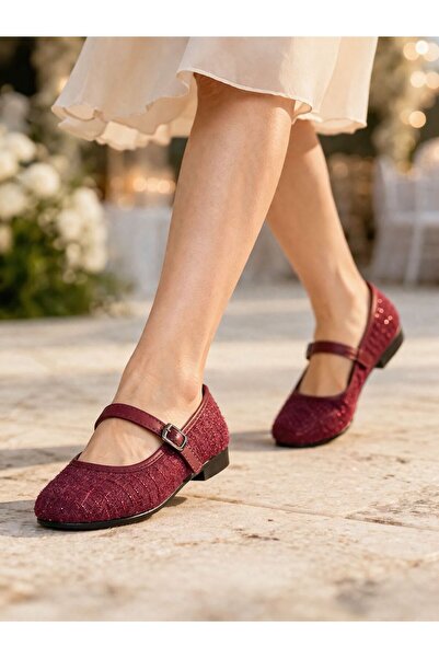 FLARF حذاء نسائي أسود يومي مريح ذو أشرطة مطاطية وتفاصيل خياطة ومفصلات مطاطية ...