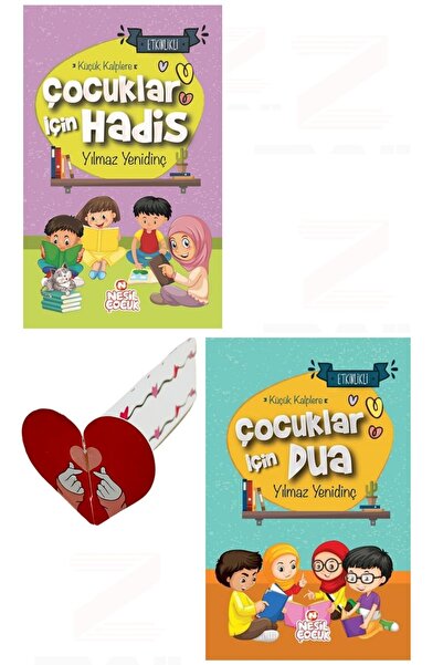 Nesil Çocuk Yayınları Küçük Kalplere Çocuk Hadis-Dua 2 Kitap Set-Özel Tasarım...