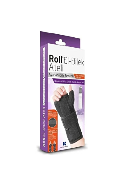Roll Hand Wrist Brace with Thumb Support Adjustable Size