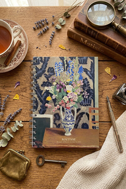 Be Online Art Collection Spiral Notebook - Hard Cover A5 Dotted Notebook 14X2...