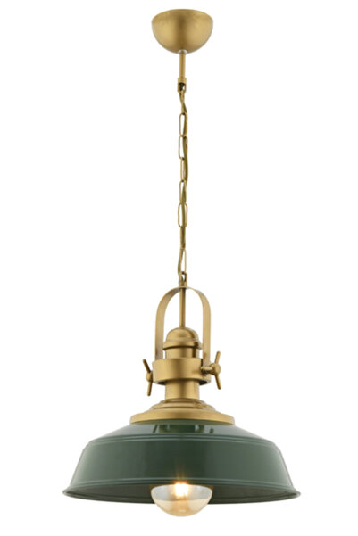 Avonni 4106-M44-GREEN Eskitme/Yeşil Boya/Kaplama Modern Avize E27 Metal H: 75...